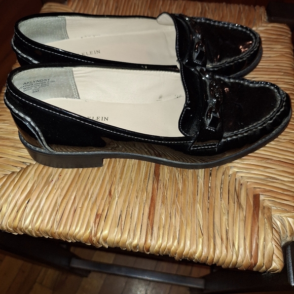 AK Anne Klein iflex Black Patent leather shoes size 8M - Picture 5 of 8